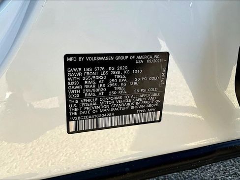 New 2026 Volkswagen Atlas Cross Sport SEL image 29