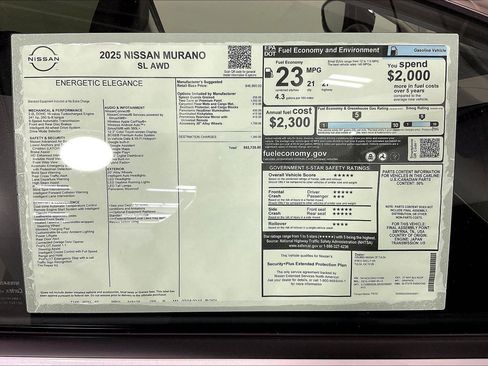 New 2025 Nissan Murano SL image 30