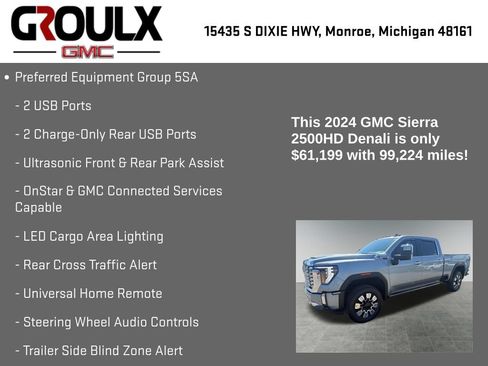 Used 2024 GMC Sierra 2500 Denali w/ Denali Reserve Package AWD/4WD image 29