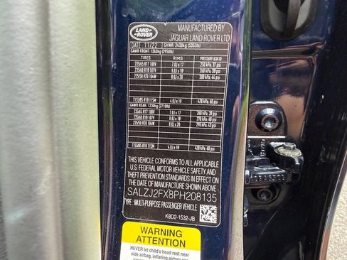 Used 2023 Land Rover Range Rover Evoque S AWD/4WD image 30