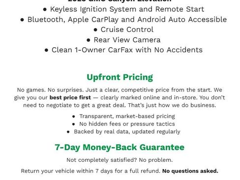 Used 2023 GMC Canyon Elevation w/ Elevation Premium Package image 2