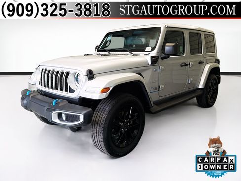 Used 2024 Jeep Wrangler Unlimited Sahara w/ Technology Group AWD/4WD image 1