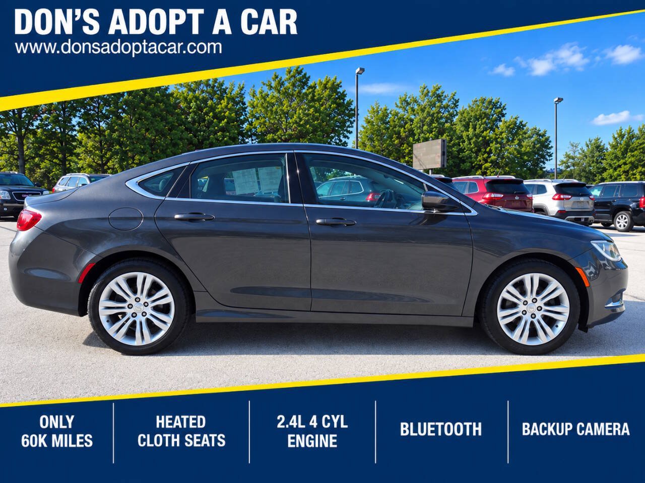 Used 2016 Chrysler 200 Limited FWD image 1
