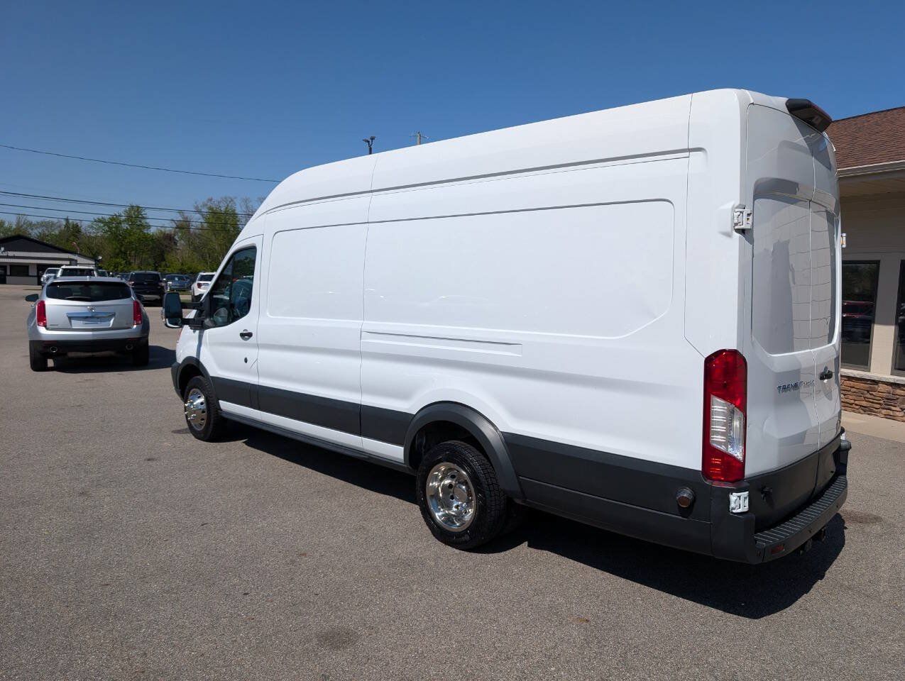 Used 2018 Ford Transit 350 148 High Roof Extended DRW RWD image 2