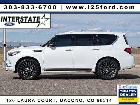 Used 2023 INFINITI QX80 Premium Select w/ Cargo Package AWD/4WD image 2
