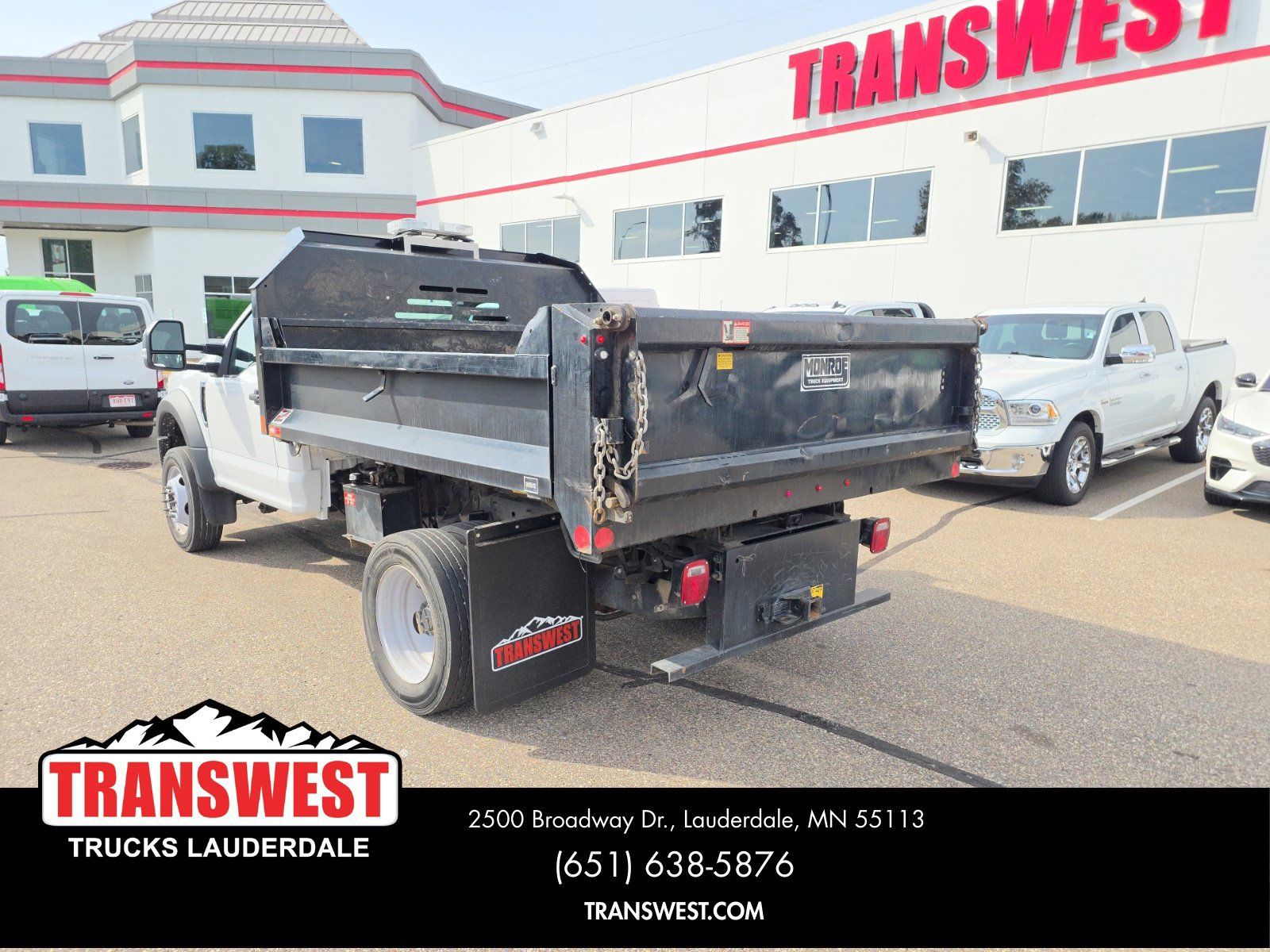 Used 2021 Ford F550 4x4 Regular Cab Super Duty w/ Power Equipment Group image 3
