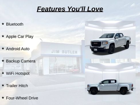 Used 2022 GMC Canyon Elevation w/ Trailering Package AWD/4WD image 7