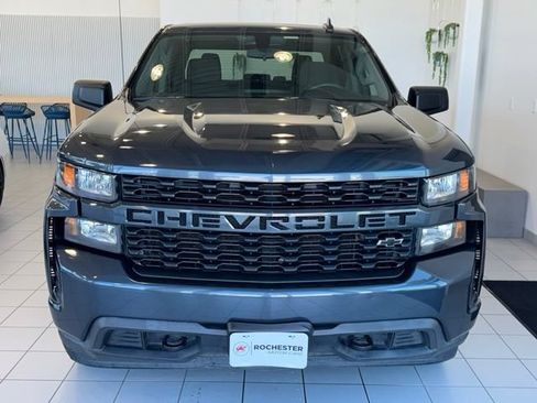Used 2021 Chevrolet Silverado 1500 Custom w/ LPO, Dark Essentials Package RWD image 34