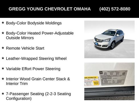Used 2017 Chevrolet Traverse LT w/ Style and Technology Package AWD/4WD image 31