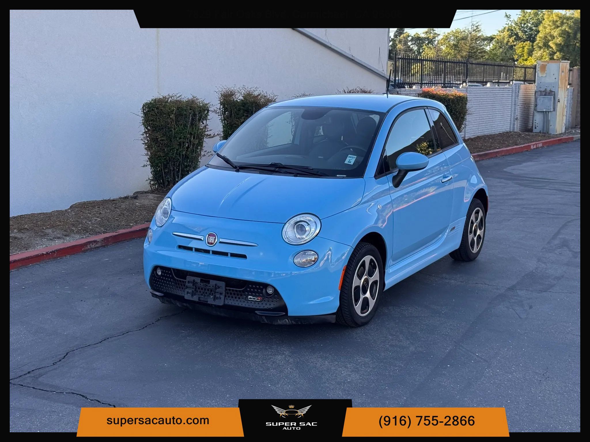 Used 2015 FIAT 500 e FWD image 1