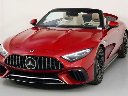 Used 2022 Mercedes-Benz SL 55 AMG 4MATIC image 48