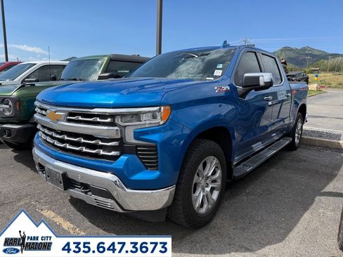 Used 2022 Chevrolet Silverado 1500 LTZ w/ Technology Package AWD/4WD image 1