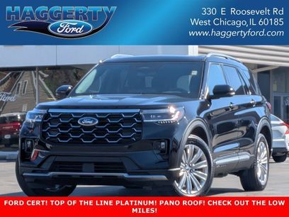 Certified 2025 Ford Explorer Platinum w/ LUX Leather Package