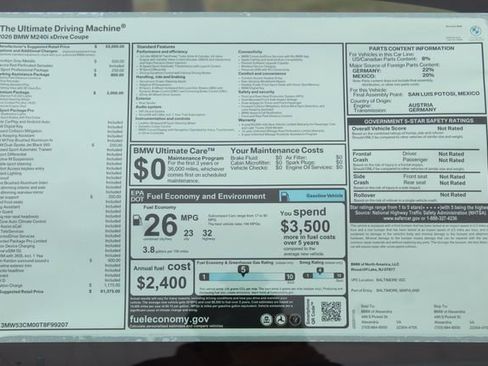 New 2026 BMW M240i xDrive Coupe w/ Premium Package image 2