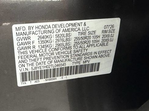 New 2026 Acura MDX A-Spec AWD/4WD image 20