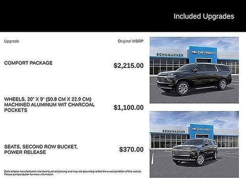 New 2026 Chevrolet Suburban LT w/ Comfort Package image 11