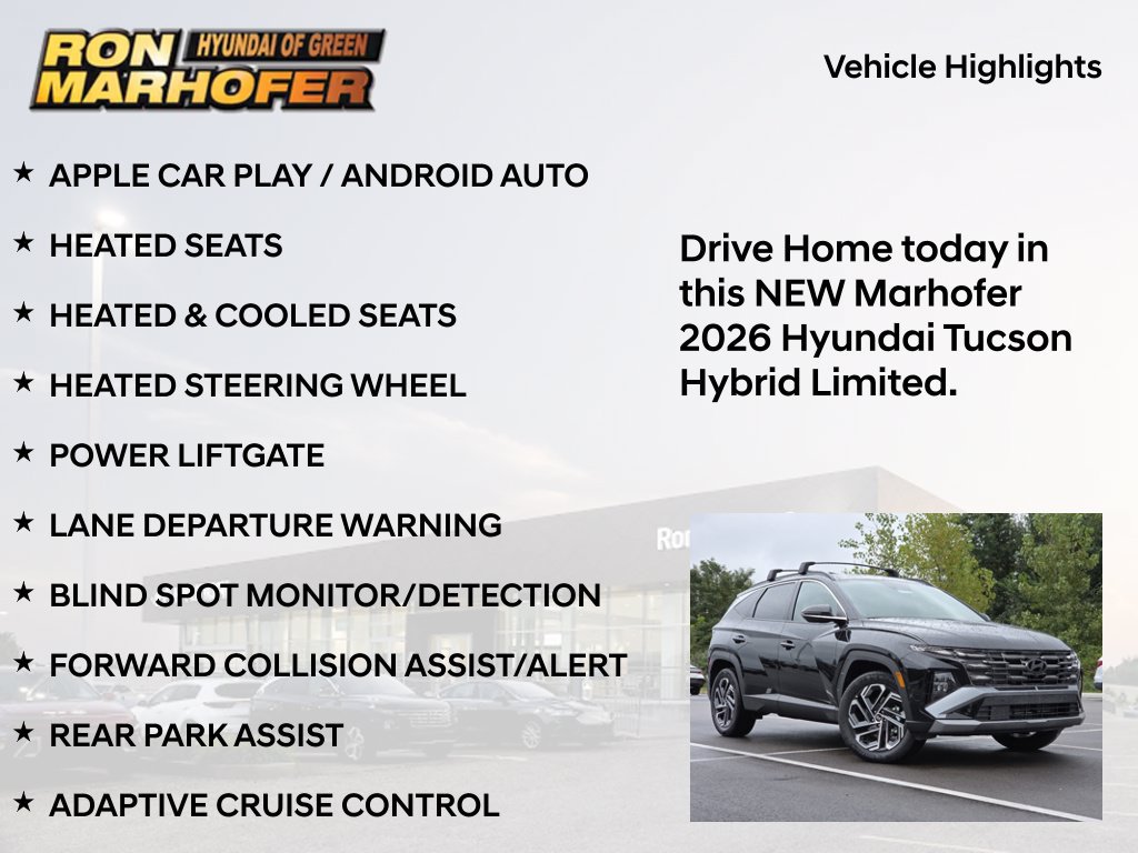 New 2026 Hyundai Tucson Limited AWD/4WD image 15