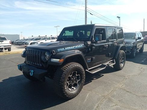 Used 2021 Jeep Wrangler Unlimited Rubicon 4xe w/ Cold Weather Group image 3