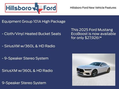 New 2025 Ford Mustang Coupe image 4