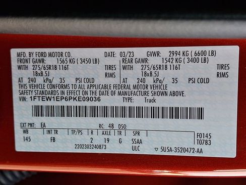 Certified 2023 Ford F150 XLT w/ Equipment Group 302A High image 28