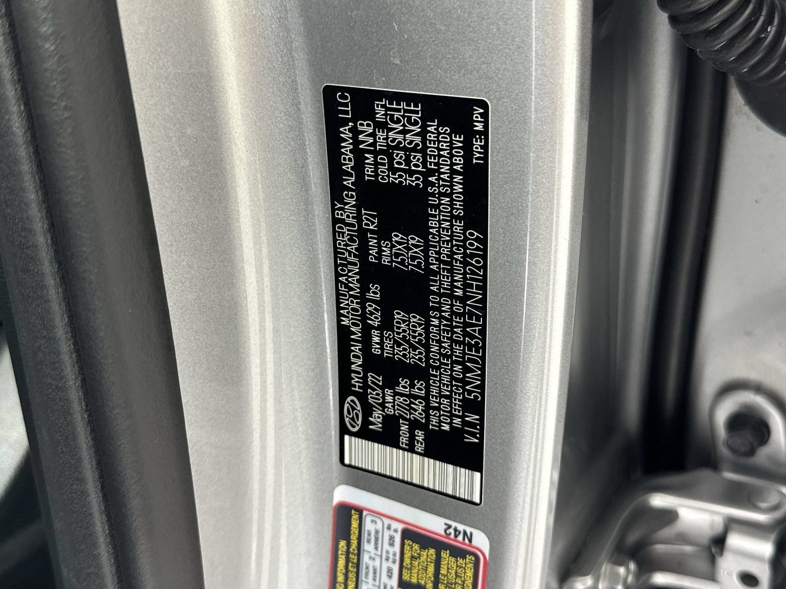 Certified 2022 Hyundai Tucson Limited FWD image 38