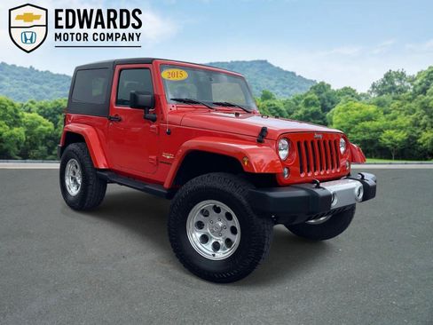Used 2015 Jeep Wrangler Sahara AWD/4WD image 1