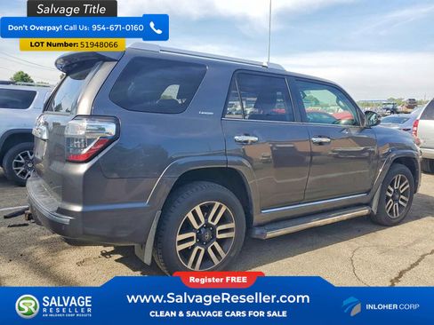 Used 2016 Toyota 4Runner Limited AWD/4WD image 4
