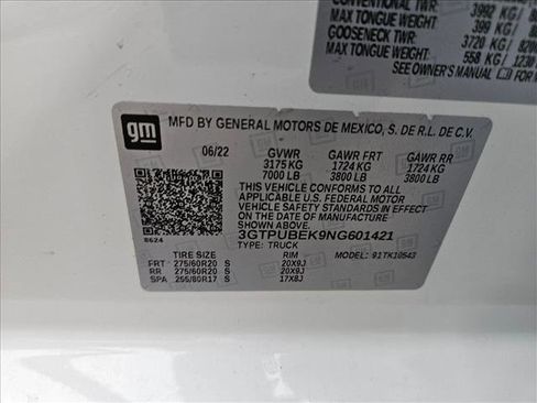 Used 2022 GMC Sierra 1500 SLE AWD/4WD image 25