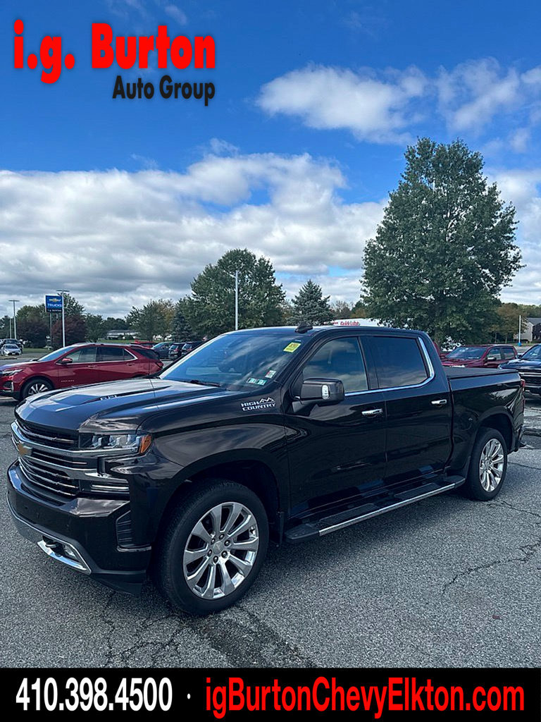 Used 2019 Chevrolet Silverado 1500 High Country w/ Safety Package II AWD/4WD image 3