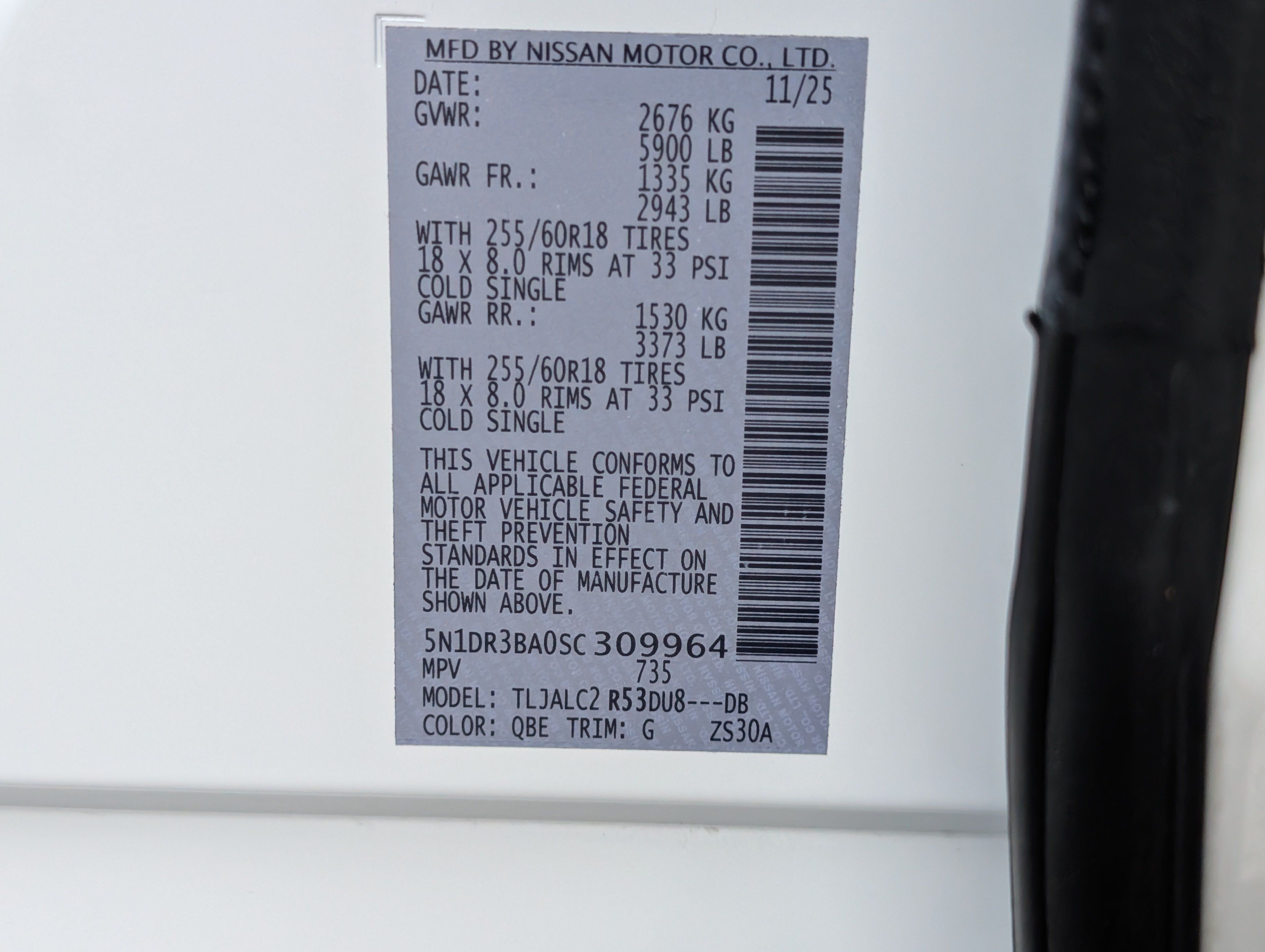 Used 2025 Nissan Pathfinder SV FWD image 39
