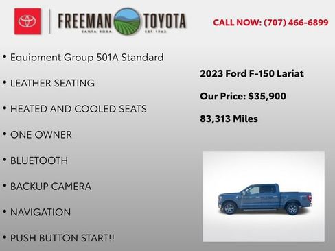 Used 2023 Ford F150 Lariat RWD image 5