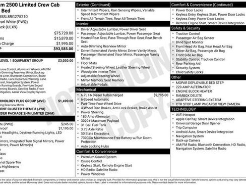 Used 2024 RAM 2500 Limited AWD/4WD image 43