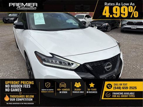 Used 2023 Nissan Maxima SR w/ Sport Mat Group FWD image 1