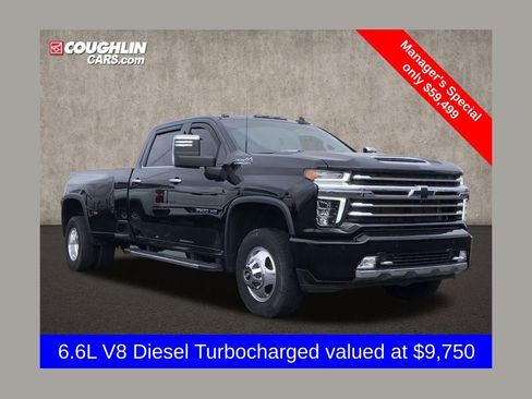 Used 2021 Chevrolet Silverado 3500 High Country w/ Snow Plow Prep/Camper Package image 1