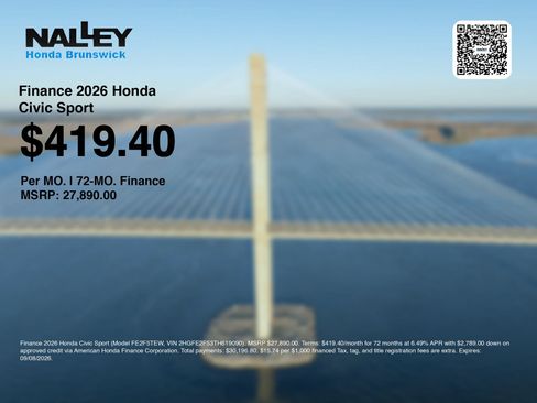 New 2026 Honda Civic Sport image 7