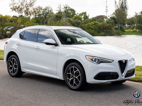 Used 2021 Alfa Romeo Stelvio Ti w/ Nero Edizione image 1