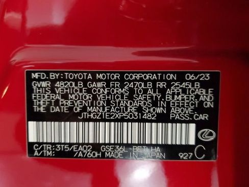 Certified 2023 Lexus IS 350 F Sport w/ Memory Package image 31