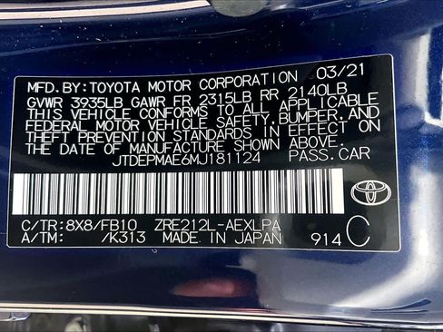 Used 2021 Toyota Corolla LE FWD image 33