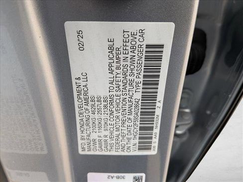 Certified 2025 Honda Accord Sport image 24