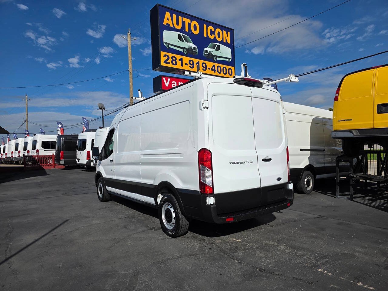 Used 2021 Ford Transit 250 Medium Roof RWD image 2