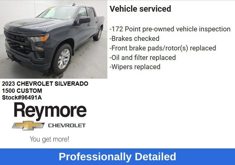 Used 2023 Chevrolet Silverado 1500 Custom AWD/4WD image 47