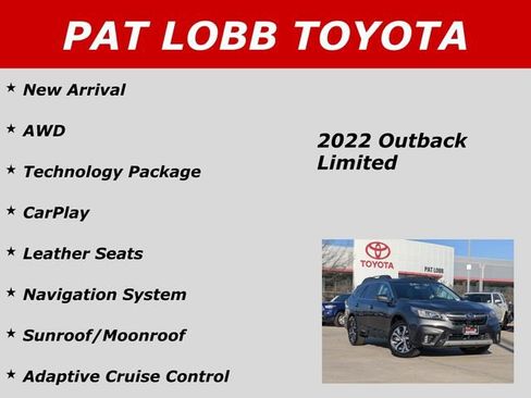 Used 2022 Subaru Outback Limited w/ Popular Package #2 image 38