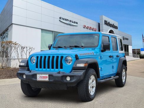 Used 2021 Jeep Wrangler Unlimited Sport image 2