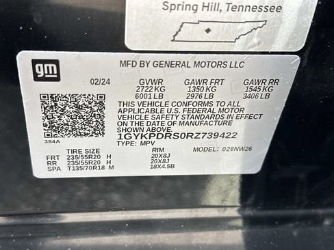 Used 2024 Cadillac XT6 Premium Luxury w/ LPO, Floor Liner Package AWD/4WD image 18
