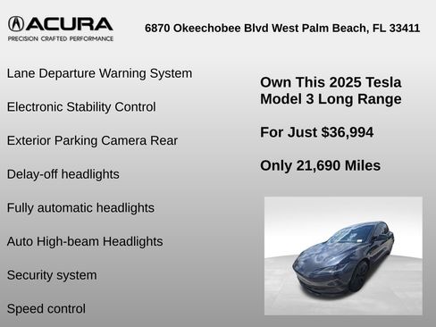 Used 2025 Tesla Model 3 Long Range AWD/4WD image 30