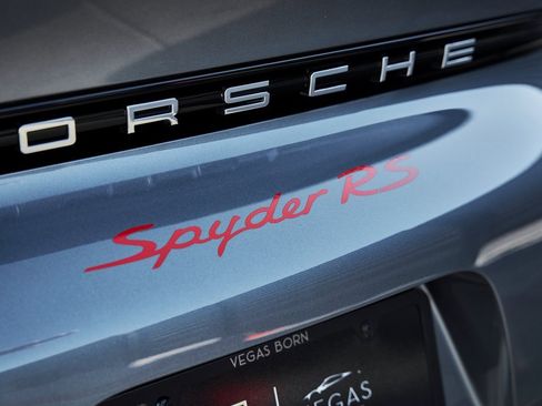 Used 2025 Porsche 718 Boxster Spyder RS w/ Accent Package Logos image 17