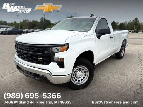 New 2026 Chevrolet Silverado 1500 W/T w/ WT Value Package RWD image 1