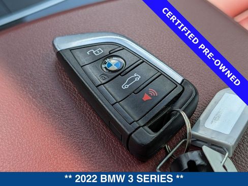 Used 2022 BMW 330e w/ Convenience Package RWD image 35