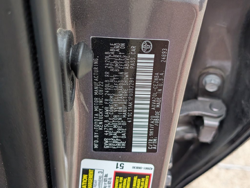 Used 2023 Toyota Camry LE FWD image 37