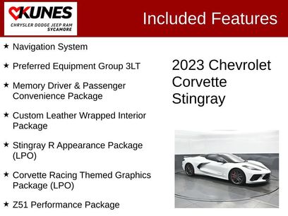 Used 2023 Chevrolet Corvette Stingray Premium Conv w/ Z51 Performance Package